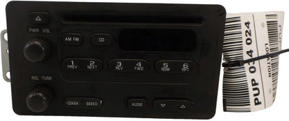 16259801 1995-2005 Chevrolet Cavalier Radio Unit Used OEM 10315119