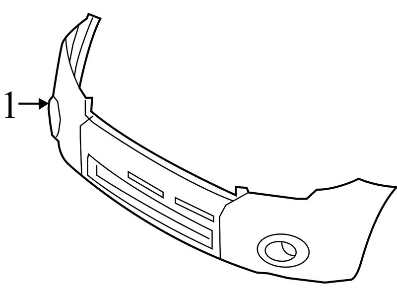 8L8Z17D957CPTM 2008-2012 Ford Escape Rear Bumper Cover Used OEM 8L8Z17D957CPTM 