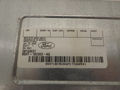 8S42-18C963-AG 2006-2010 Mercury Mountaineer Satellite Radio Module Used OEM 8S42-18C963-AG