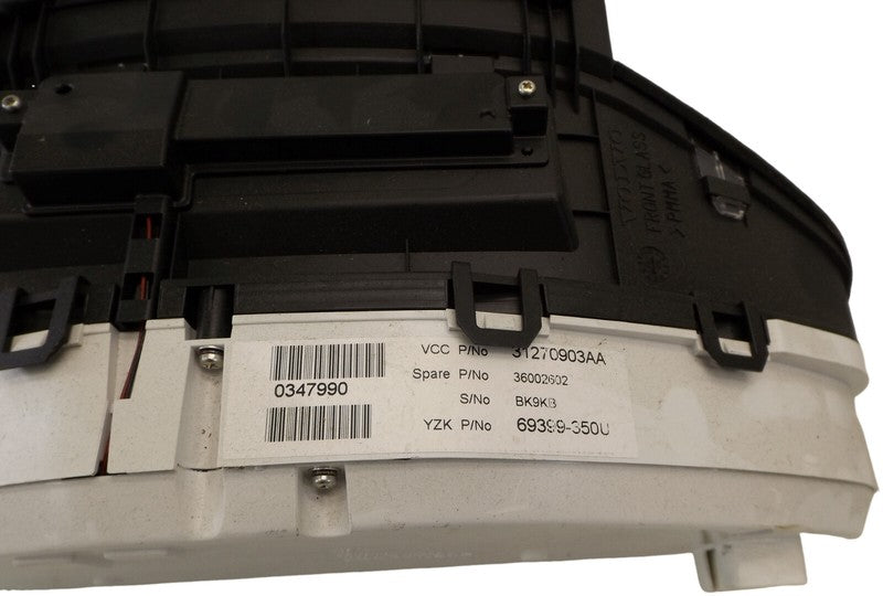 36001776 2010-2016 Volvo XC70 Gauge Instrument Cluster Used OEM 31270903AA