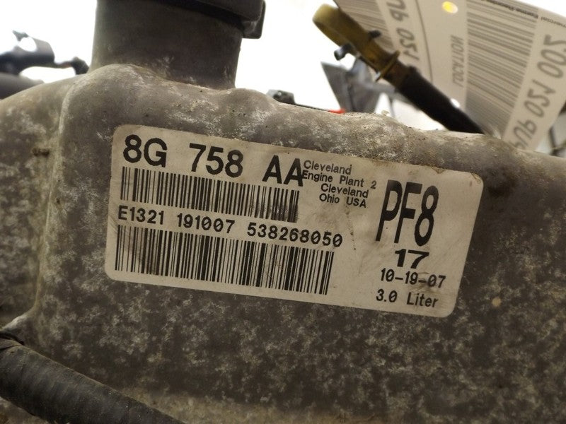 2008-2012 Ford Escape 3.0L VIN 8th Digit 1 Engine Assembly Used OEM