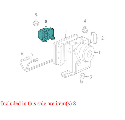 56029328AB 2006 Jeep Grand Cherokee Electronic Stability System Module Used 56029328AB OEM
