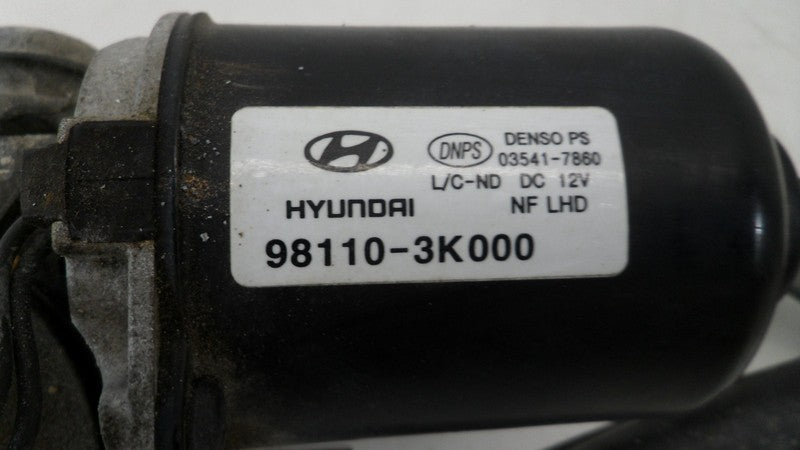 981503K000 2006-2010 Hyundai Sonata Windshield Wiper Motor W/ Linkage Used  981503K000 OEM