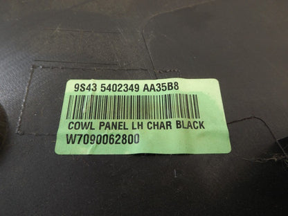9S4Z5402345AB 2008-2011 Ford Focus Driver FL Kick Panel Trim Used 9S4Z5402345AB OEM