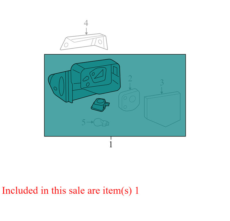 6L2Z17682DA 2006-2010 Mercury Mountaineer Driver FL Door Mirror Used OEM 6L2Z17682DA