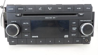 P05064421AF 2008-2010 Dodge Grand Caravan Radio Control Unit Used 5064248AL 