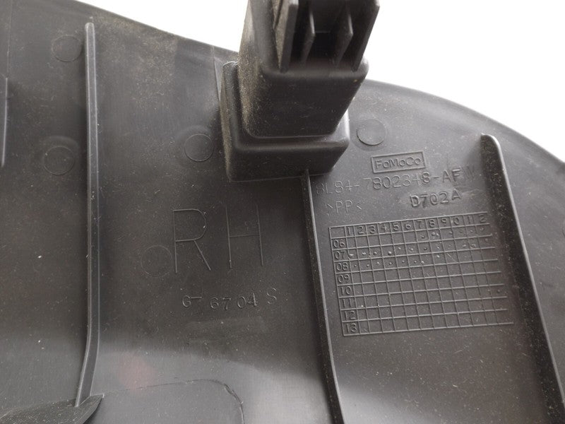 8L847802348AFW 2008-2012 Ford Escape Passenger RH Kick Trim Used OEM 8L847802348AFW