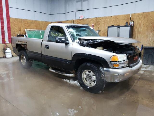 15218077 1999-2006 GMC Sierra 1500 Driver FL Headlight Used OEM 16524541