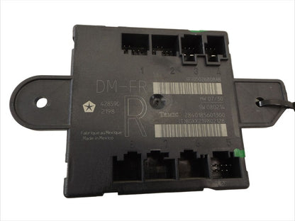 05026808AB 2009-2010 Chrysler Town &amp; Country FR Door Control Module Used 05026808AB OEM