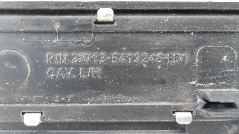 3W135413245BDW 2003-2011 Lincoln Town Car Passenger RL Door Sill Plate Used 3W1Z5413228BAB OEM