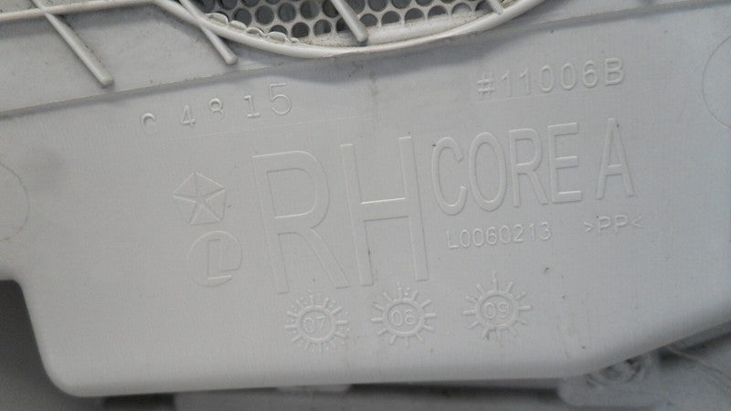 1FW921DSAE 2008-2010 Dodge Grand Caravan Passenger FR Interior Door Panel Used 1JD681DSAA 