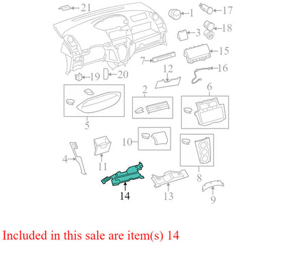 5560652020 2007-2011 Toyota Yaris Firewall Insulator Used OEM 5560652020 5560652020