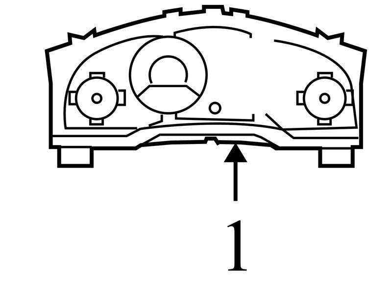 5082775AH 2008-2010 Chrysler Town &amp; Country Gauge Instrument Cluster Used OEM