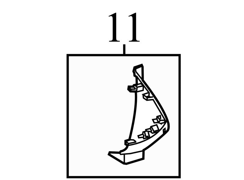 BM51A044C61AB3 2012-2014 Ford Focus Driver FL Dash End Cap Used CV6Z58044C61AB OEM