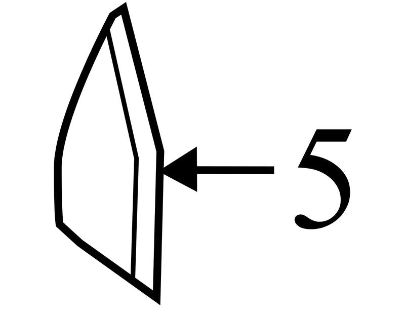 8L847804481A 2008-2012 Mercury Mariner Driver FL Dash End Cap Used 8L8Z7804480AA OEM