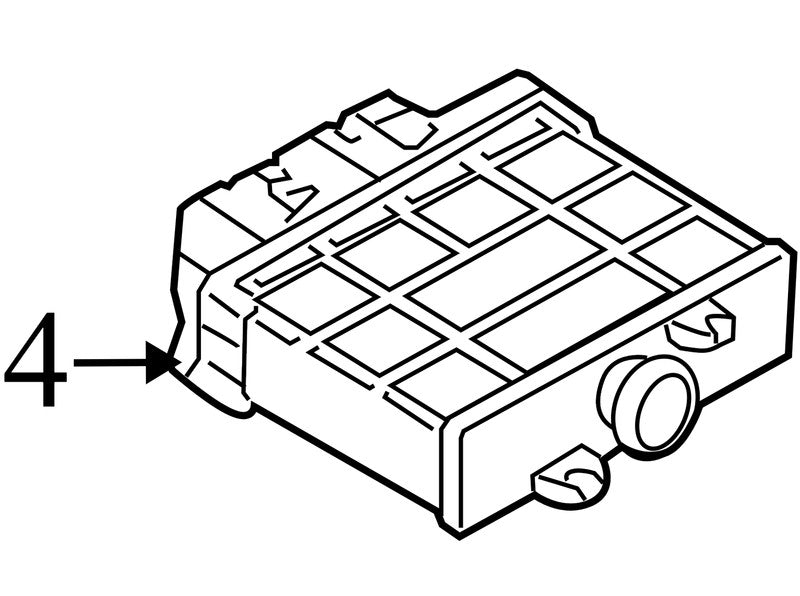 01M927733KB 2000-01 Volkswagen Beetle Automatic Transmission Control Module 01M927733KB OEM