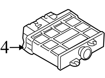 01M927733KB 2000-01 Volkswagen Beetle Automatic Transmission Control Module 01M927733KB OEM