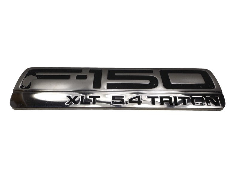 5L3416B114PA 2004-2008 Ford F-150 XLT Chrome Emblem Used OEM 5L3416B114PA