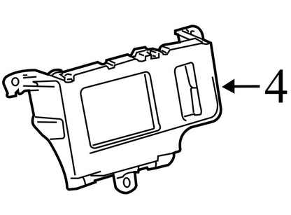 8391008010, 8329008040 2011-2014 Toyota Sienna GPS Navigation System Used OEM 8391008010