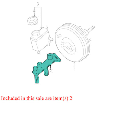 2L1Z2140DA 2003-2006 Ford Expedition Brake Master Cylinder W/ Reservoir Used OEM 4L142C156A