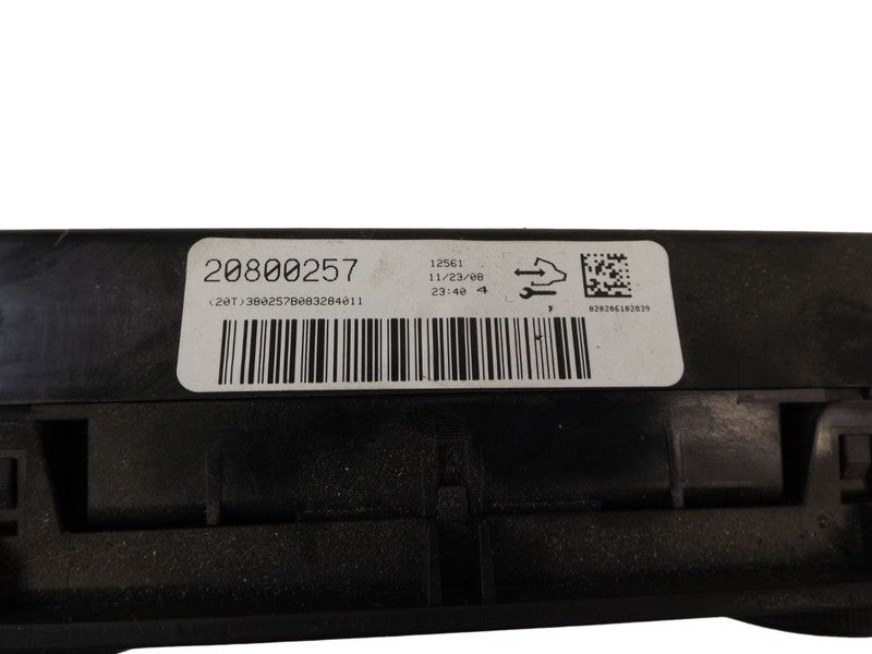 20972894 2006-2011 Chevrolet Impala HVAC Temperature Control Panel Used 22884768 OEM