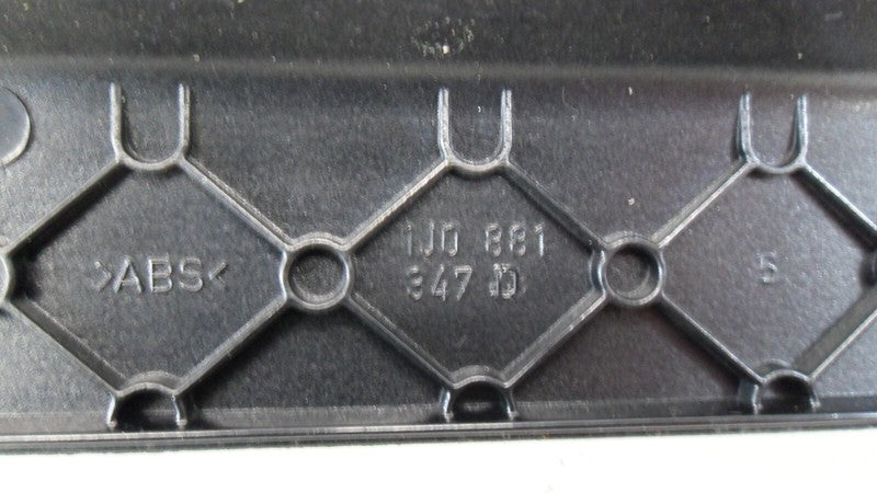1J0881347D 2000-2001 Volkswagen Beetle Driver FL Seat Track Cover Used 1J0881347D OEM