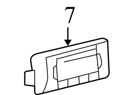 25770602 2004-2009 Cadillac SRX Climate Control Panel Used OEM 15233494