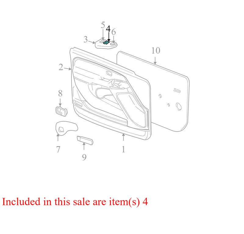 15045084 1999-2006 GMC Yukon Passenger FR Door Window Switch Used 19259960 OEM