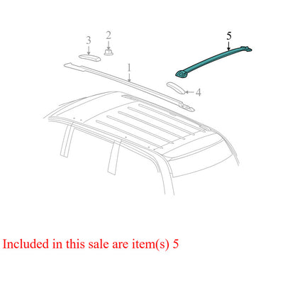 68078088AB 2015-18 Dodge Grand Caravan Roof Luggage Carrier Cross Rail Used 68078088AB OEM