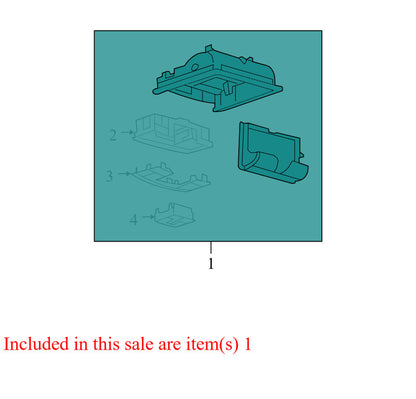 9T4378519A58 2009-2010 Ford Edge Dome Light Used 9T4378519A58 OEM