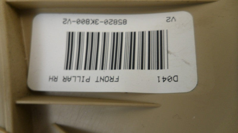 858103K800V2 2007-2010 Hyundai Sonata FR Interior A Pillar Trim Panel Used 858103K800V2 OEM