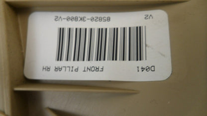 858103K800V2 2007-2010 Hyundai Sonata FR Interior A Pillar Trim Panel Used 858103K800V2 OEM