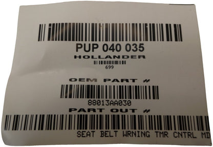 88013AA030 1995-1999 Subaru Legacy Seat Belt Warning Timer Control Module Used OEM 