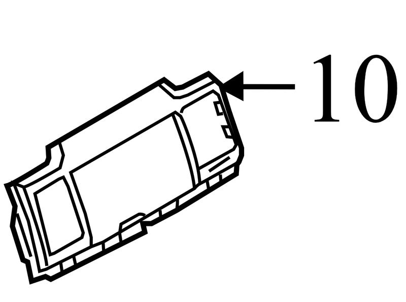AH635404302 2010-2012 Lincoln MKZ Radio Bezel Trim Panel Used OEM AH635404302