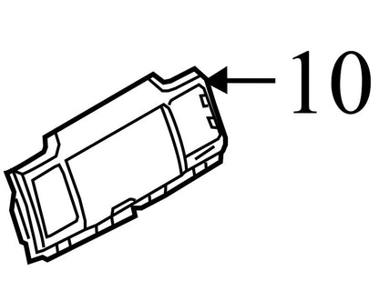 AH635404302 2010-2012 Lincoln MKZ Radio Bezel Trim Panel Used OEM AH635404302