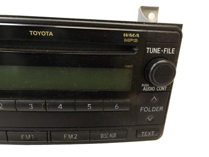8612052490 2007-2011 Toyota Yaris Radio Unit Used OEM 8612052490 8612052490 