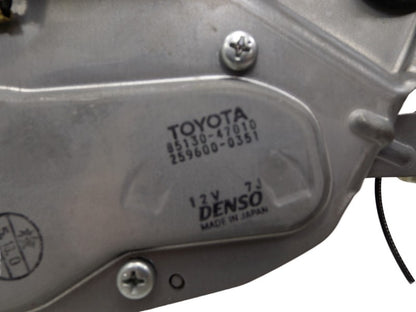 8513047010 2004-2009 Toyota Prius Back Glass Wiper Motor Used OEM 85130-47010