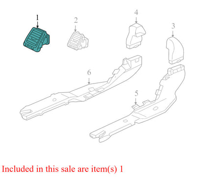 77620SDAA010M1 2003–2007 Honda Accord Passenger Right Dashboard Dash Air Vent OEM 77620SDAA01ZA