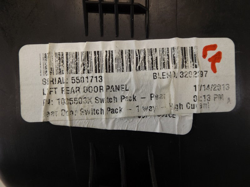 1085503X 2012-2018 Ford Focus Passenger RL Door Window Switch Bezel Used CV6Z14527AA OEM