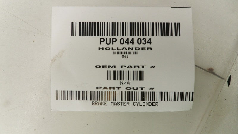 1998-2005 Chevrolet Blazer Brake Master Cylinder W/ Reservoir Used OEM