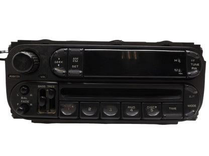 5064335AJ 1999-2004 Jeep Grand Cherokee Radio Unit Used OEM P05064354A1