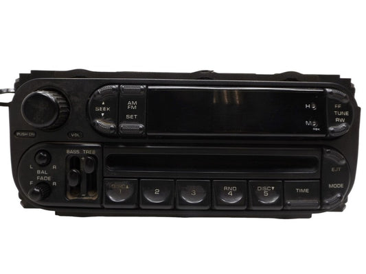5064335AJ 1999-2004 Jeep Grand Cherokee Radio Unit Used OEM P05064354A1