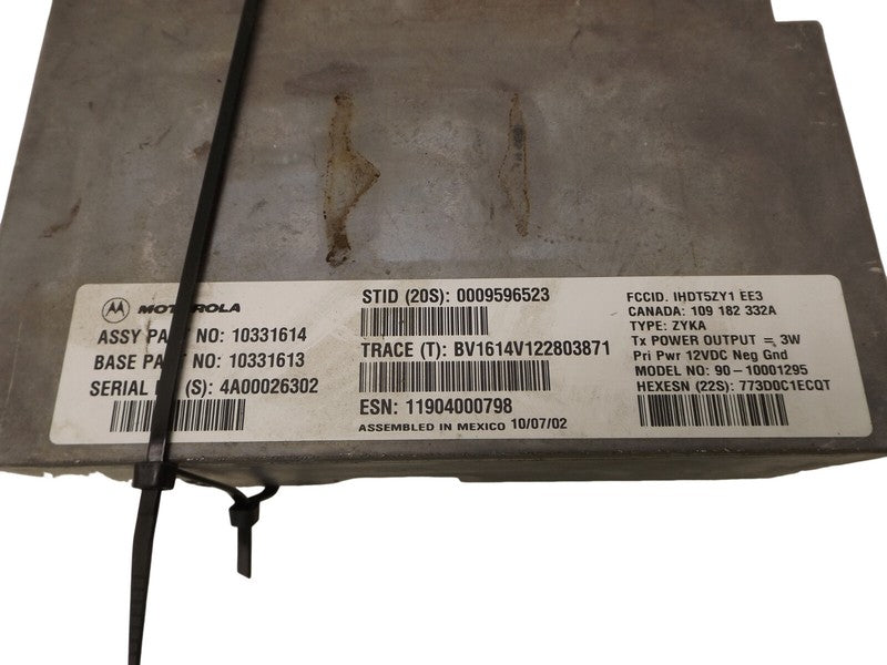 10331614 1998-2005 Oldsmobile Silhouette Communication Module Used OEM 10331614