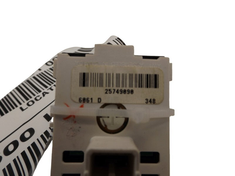 25749090 2004-2009 Cadillac SRX Driver FL Seat Memory Switch Used OEM 25749090