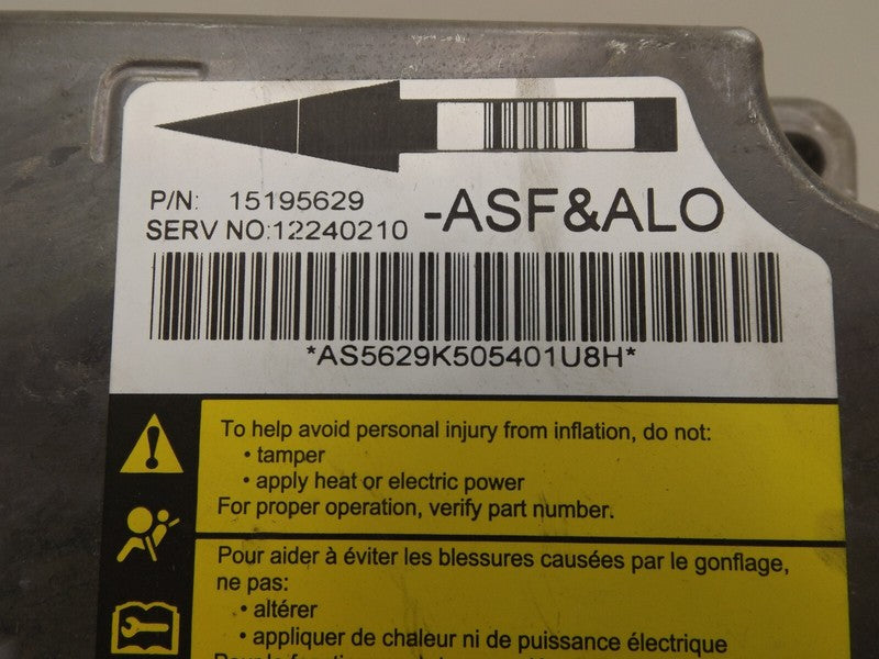 12240210 CHEVROLET TRAILBLAZER / ENVOY / PART NUMBER  15195629 MODULE