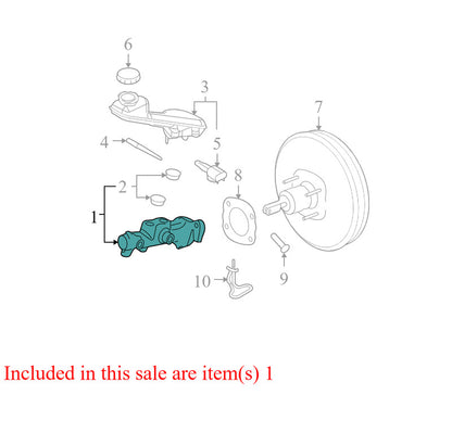 CT4Z2140A 2007-2010 Ford Edge Brake Master Cylinder 3.5 Used CT4Z2140A OEM
