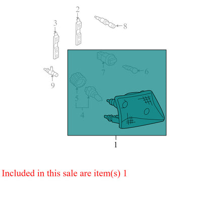 6L5Z13008AA 1998-2005 Ford Ranger Driver Left Headlight Used OEM 1L5X13006B