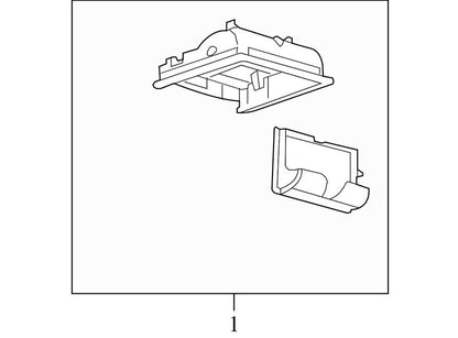 9T4378519A58 2009-2010 Ford Edge Dome Light Used 9T4378519A58 OEM