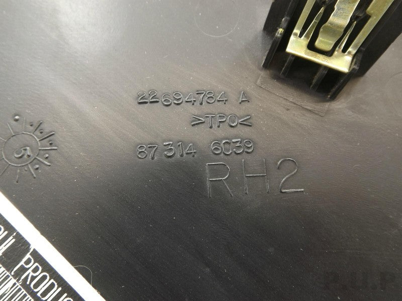 15244353 2005-2010 Chevrolet Cobalt Right Instrument Panel Side Cover End Cap 15244352