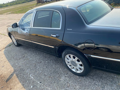 3W1Z5422666AAA 2008-2010 Lincoln Town Car FR Interior Door Pull Handle Used 3W1Z5422666AAA OEM